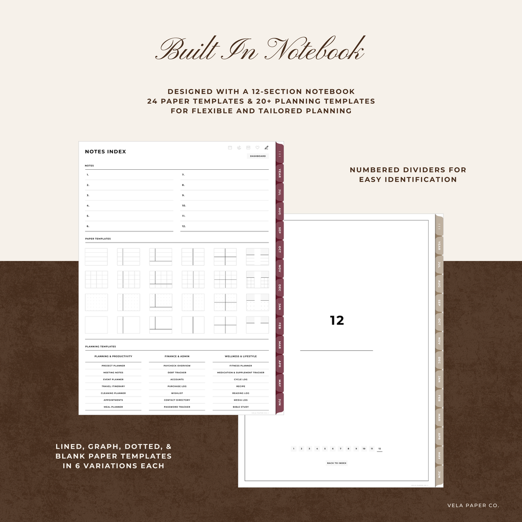 Build Your Own | 2026-27 Mid-Year Digital Planner