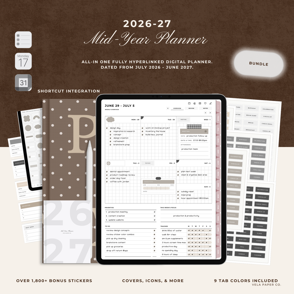 2026-27 Mid-Year Digital Planner