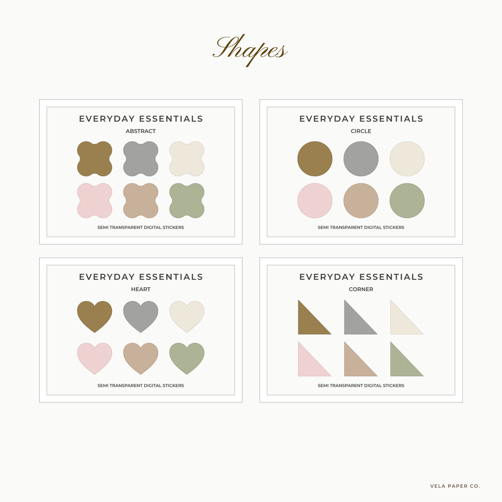 Everyday Essentials Collection Vol. 1