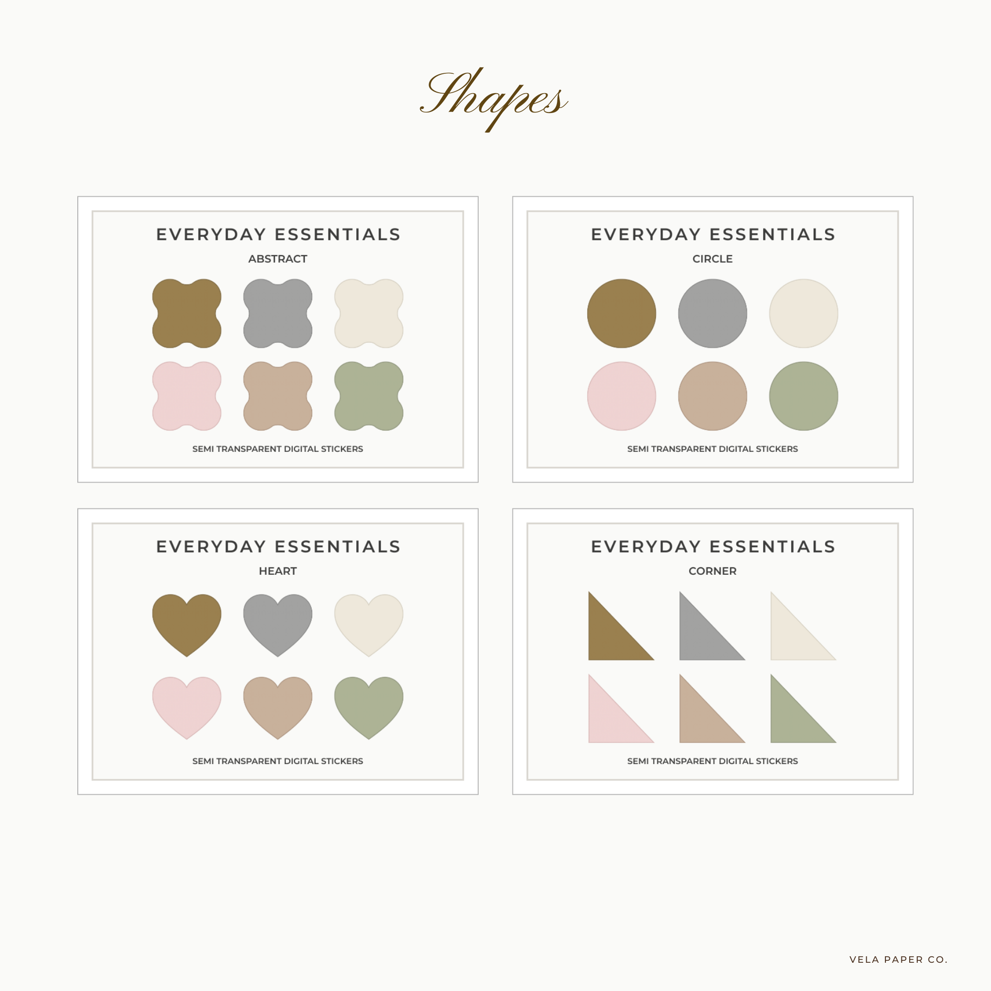 Everyday Essentials Collection Vol. 1