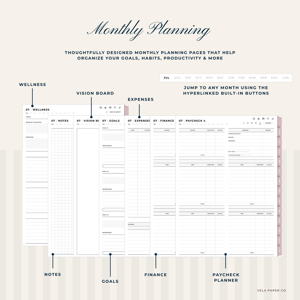 Build Your Own | 2026-27 Mid-Year Digital Planner