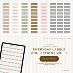 Everyday Labels Collection Vol. 1