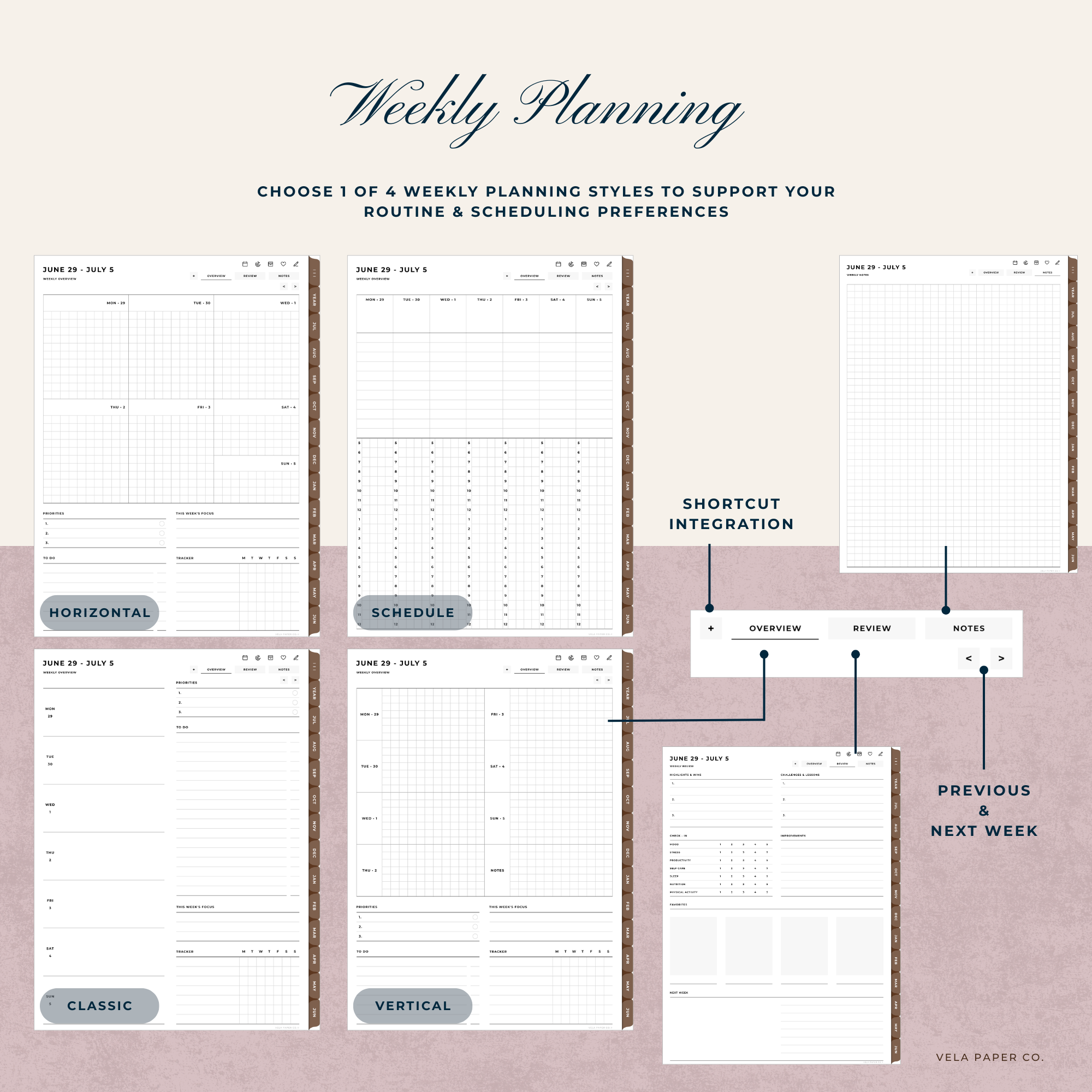 Build Your Own | 2026-27 Mid-Year Digital Planner