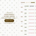Functional Sticky Notes Collection Vol. 1