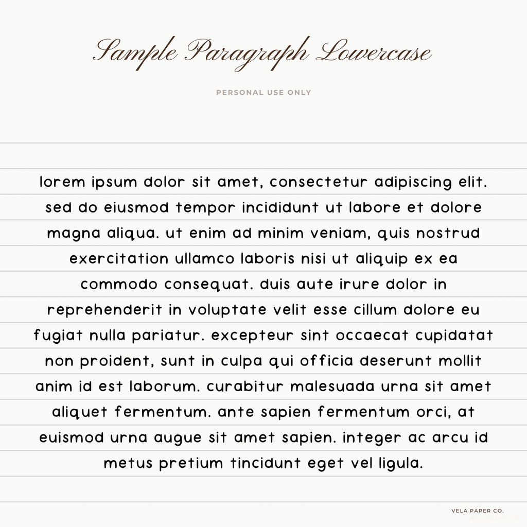 Handwritten Font Bundle