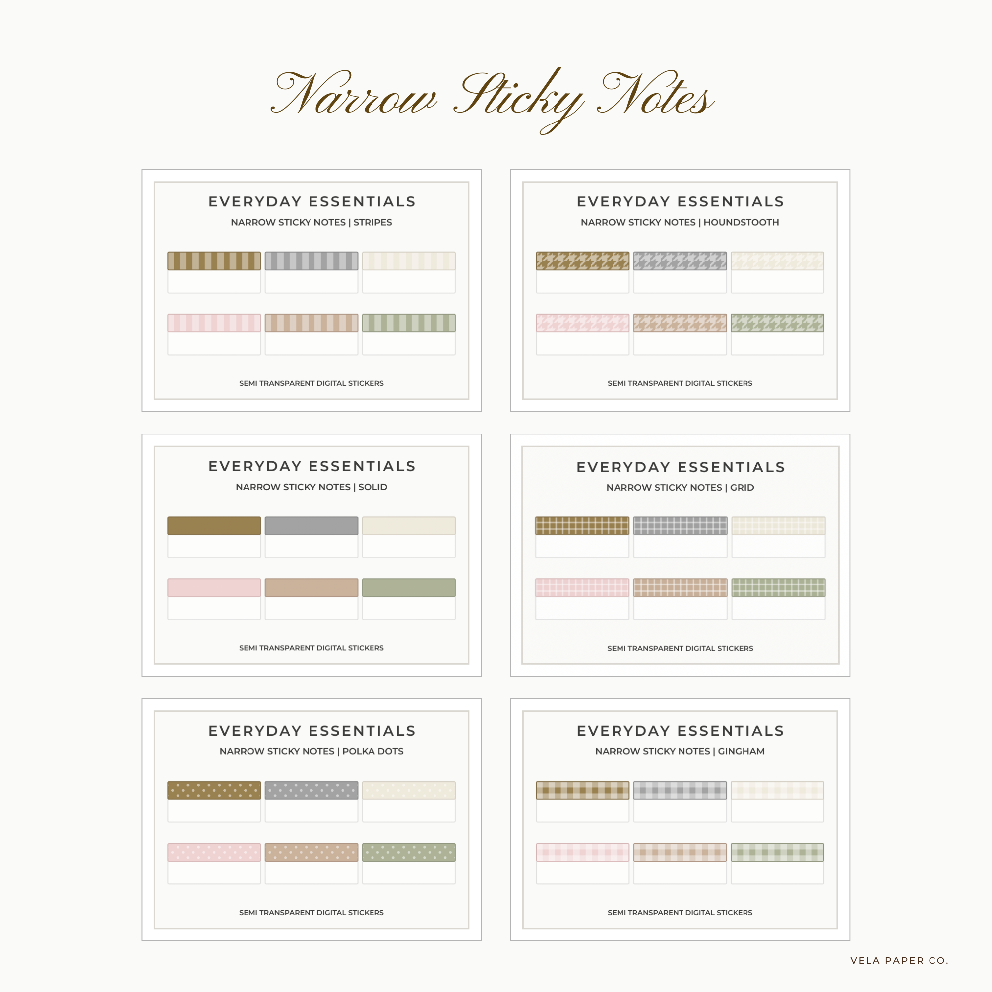 Everyday Essentials Collection Vol. 1